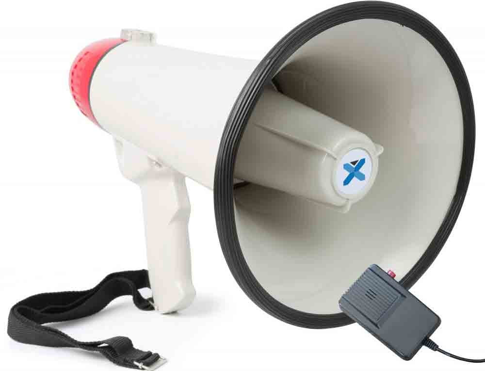 Megáfono 40W Grabación, sirena, micrófono. MEG040 Vonyx