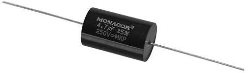4,7 uf CONDENSADOR MKP 250 V 29x31 MM