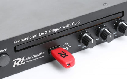 Reproductor DVD de 19" con CD+G y USB