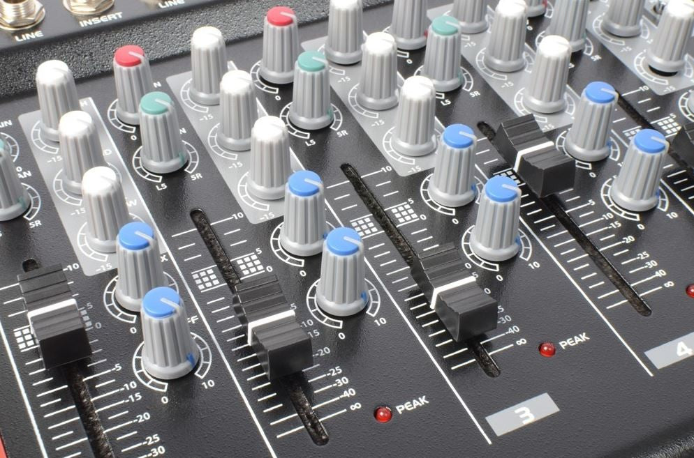 Power Dynamics	PDM-L605 Mezclador para escenario 6 Canales MP3/ECHO