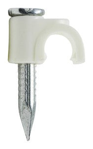 Abrazadera con puntilla 6mm