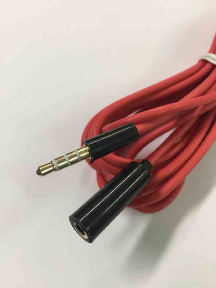 Prolongador 3 metros Auricular y Micrófono