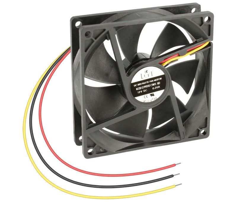 Ventilador 24v 9x9 3 hilos