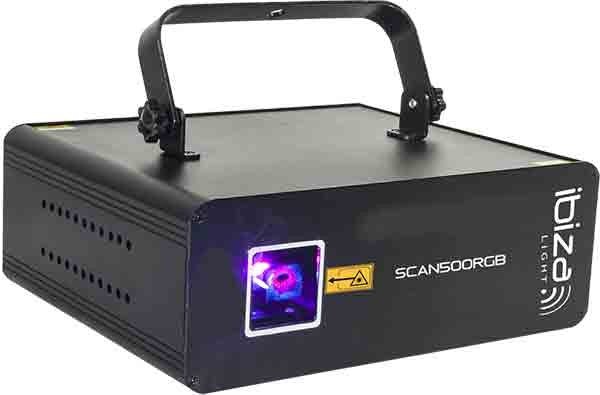 LASER RGB DE ANIMACION CON DMX 500mW