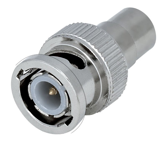 Adaptador BNC Macho a Rca Hembra
