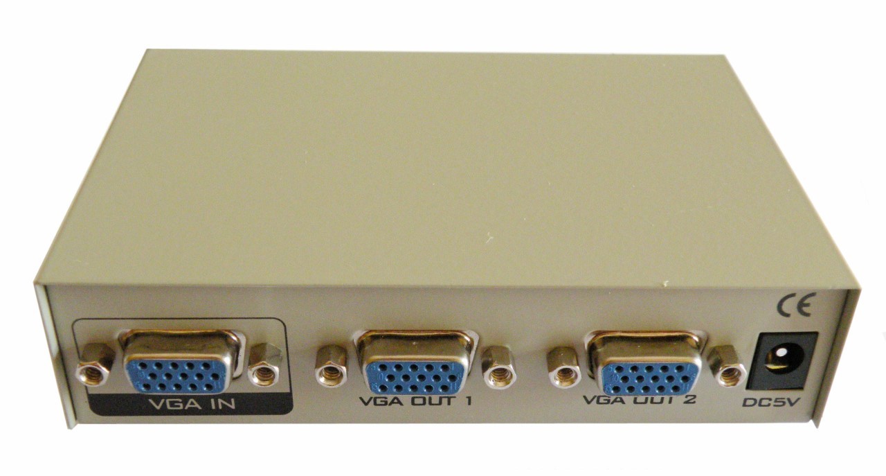 Spliter Vga 1 Entrada 2 Salidas