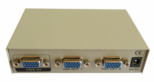Spliter Vga 1 Entrada 2 Salidas