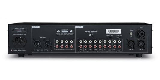 Mesa de mezclas 2 zonas 12 entradas SM-1860U