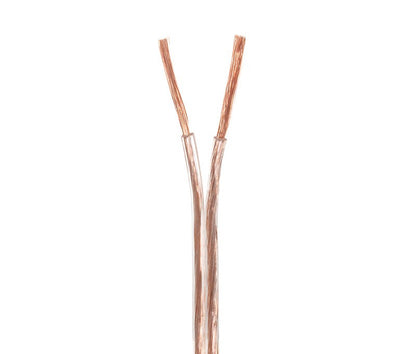 Bobina Cable Altavoz Transparente Polarizado 2x2,5mm
