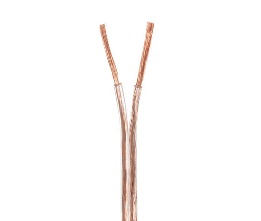 Bobina Cable Altavoz Transparente Polarizado 2x2,5mm