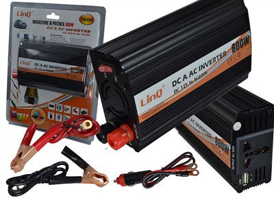 CONVERTIDOR DE 12V A 220V 800W