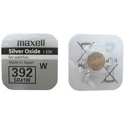 Pila de boton MAXELL 392/SR41W