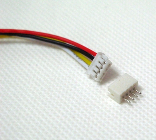 Conector alimentacion balanceado bateria lipo 4 pines