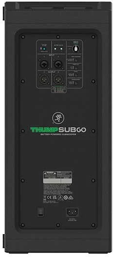Mackie ThumpSub GO | Subwoofer Portátil 400W con Batería y Bluetooth