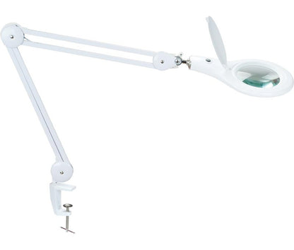 Lupa Flexo Con Garra de led 5 Dioptrias
