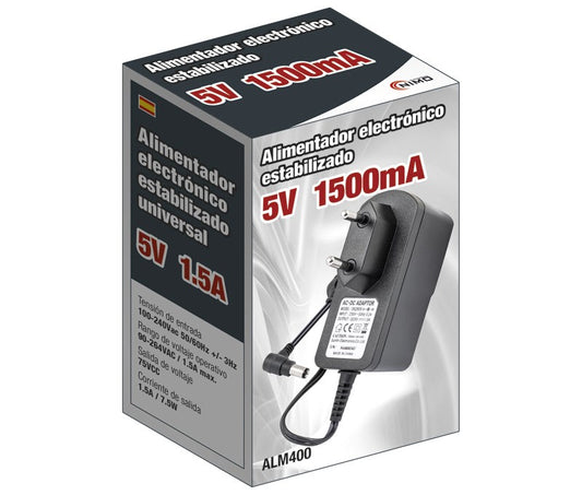 Alimentador 5v Conector 5,5x2,1x9,0mm