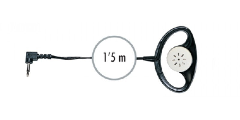 Auricular mono Con Soporte FA-225 Jack de 2,5mm