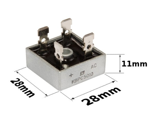 Puente Rectificador 50A 1000V KBPC5010