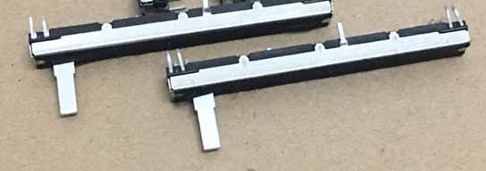 Fader Estereo  50k  75mm
