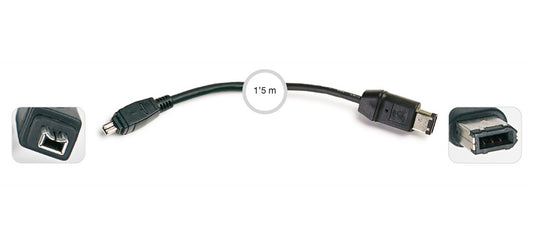 Cable firewire de 4 a 6 contactos 1.5m