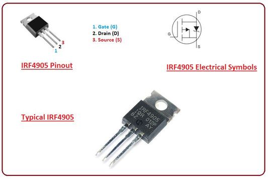 IRF 4905 TO-220  Transistor Mosfet