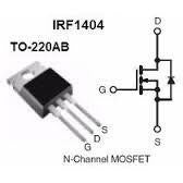 IRF1404 TO220 transistor IRF1404PBF