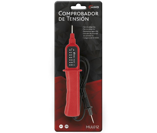 Comprobador de tensión Indicador led