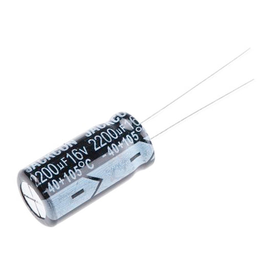 2200 uf 16v  Condensador Electrolitico