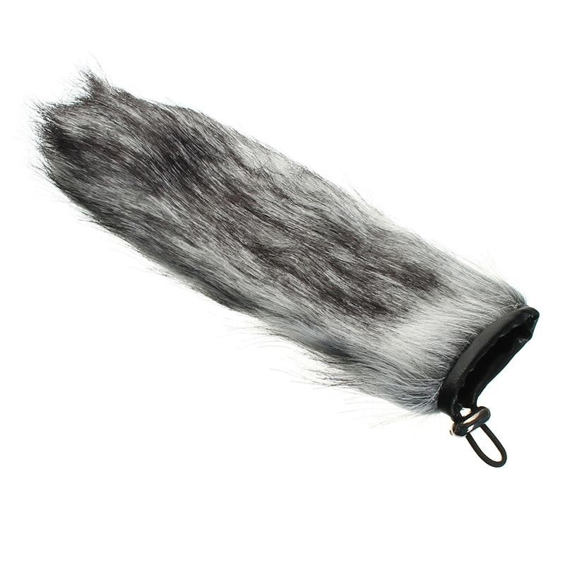 Quitavientos de pelo para Microfonos  Tipo cañon 18 cm largo