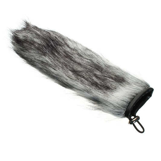 Quitavientos de pelo para Microfonos  Tipo cañon 18 cm largo