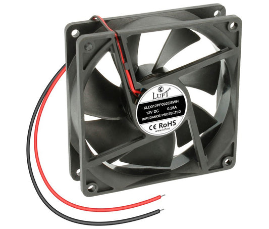 Ventilador 12v  92x92x25mm VEN047