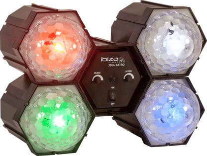 SECUENCIADOR DE ILUMINACION CON 4 ASTROS DE LED