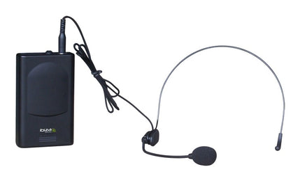 Pack 4 microfonos inalambricos 3 de mano uno de diadema VHF-4