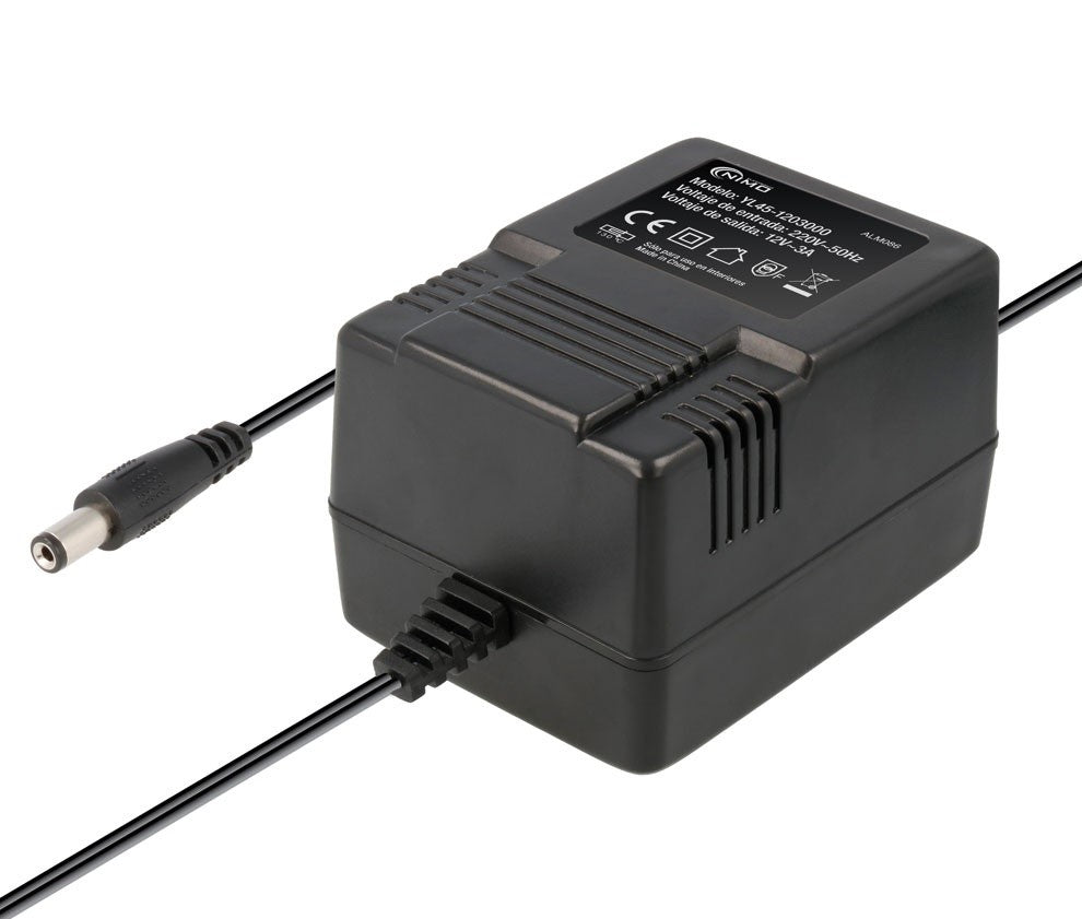 Alimentador corriente alterna 220Vca - 12Vca/3000mA.