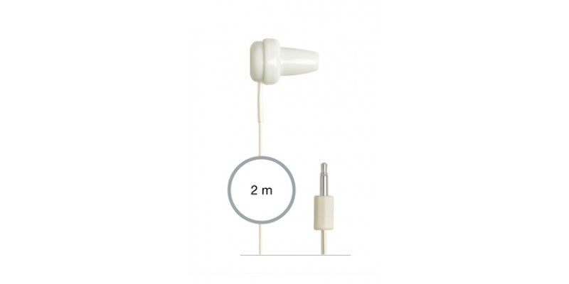 Mini auricular mono Jack 3'5 mm mono 2 metros