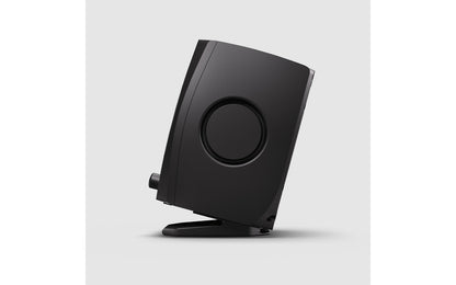 Adam Audio D3V - Panel trasero con entrada USB-C, XLR y controles DSP

