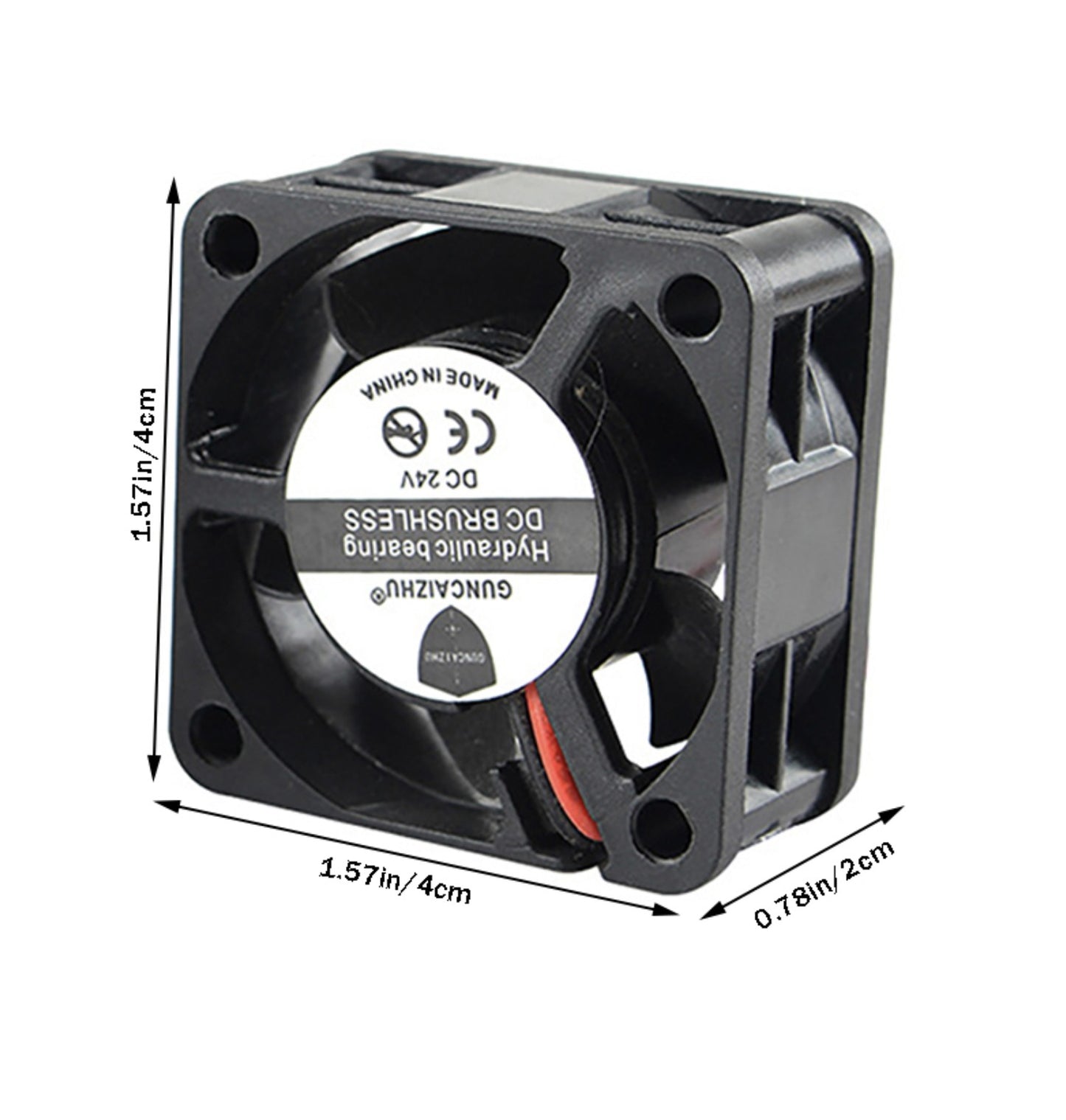 24 v 40x40x20 ventilador