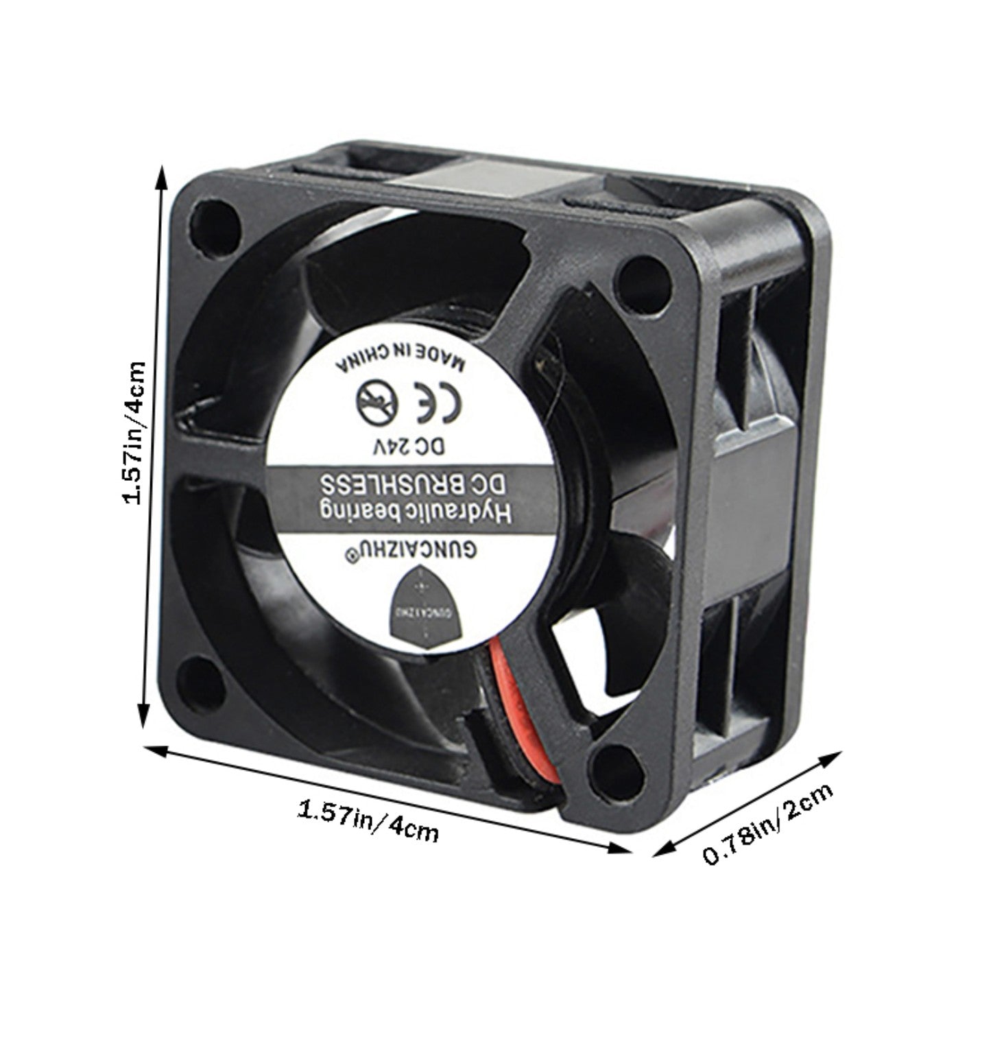 24 v 40x40x20 ventilador