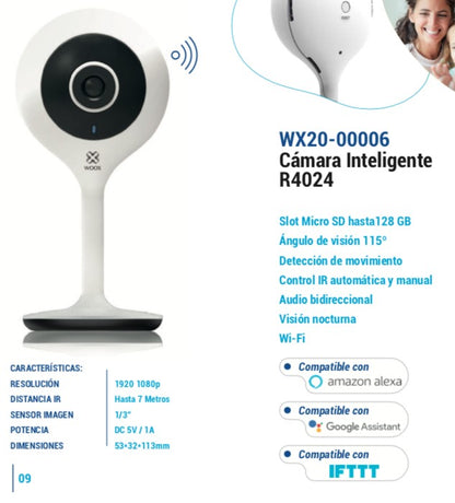 CAMARA INTELIGENTE WOOX R4024