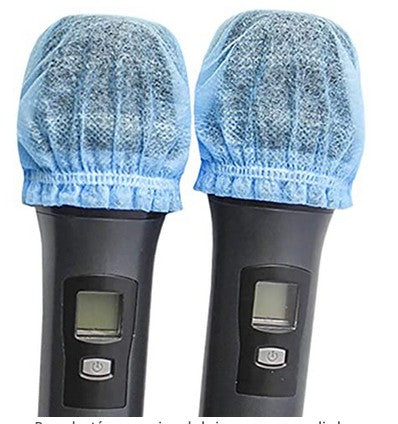 Funda desechable Micrófonos Azul PACK 10 Unidades