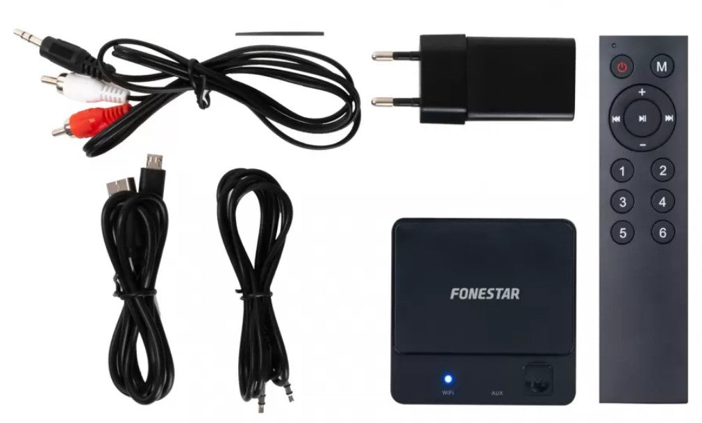 FONCAST Receptor Wi-Fi/microSD APP Control tablet telefonos