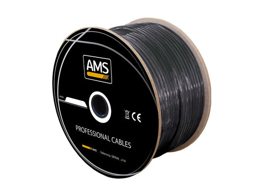 Rollo de cable DMX. 100 metros.
