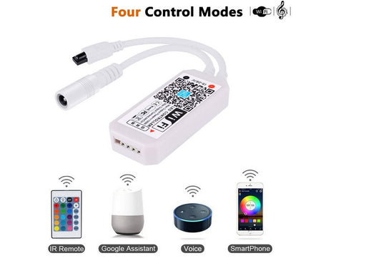 Controlador WIFI ALEXA TIRAS LED RGB