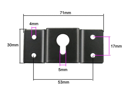 Soporte para altavoces HIFI a tornillo  Pareja