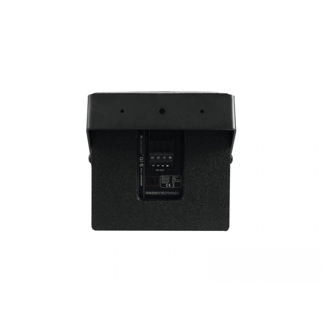 Altavoz de pared coaxial QI-5 negro