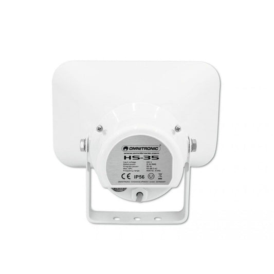 Bocina Interperie 15 W RMS 30 max  Linea 100v Megafonia hs-35