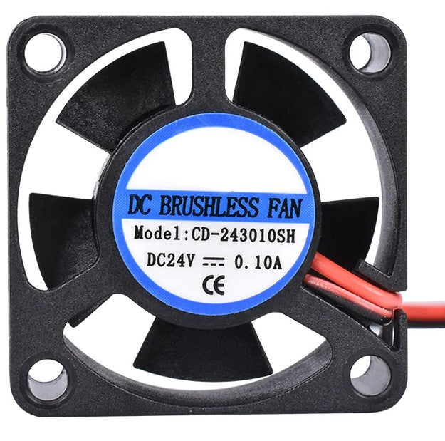 Ventilador 24v  30x30x10mm Impresoras 3d