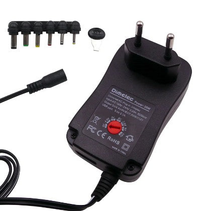ALIMENTADOR  3V A 12V MAXIMO 30W + USB 5V