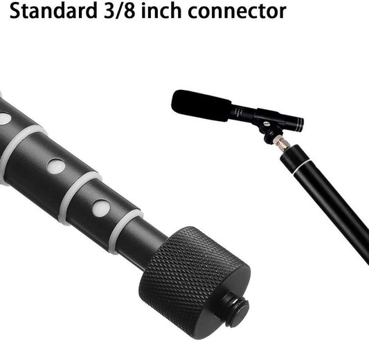 Pertiga extensible  Micrófonos de 33 a 150 cm