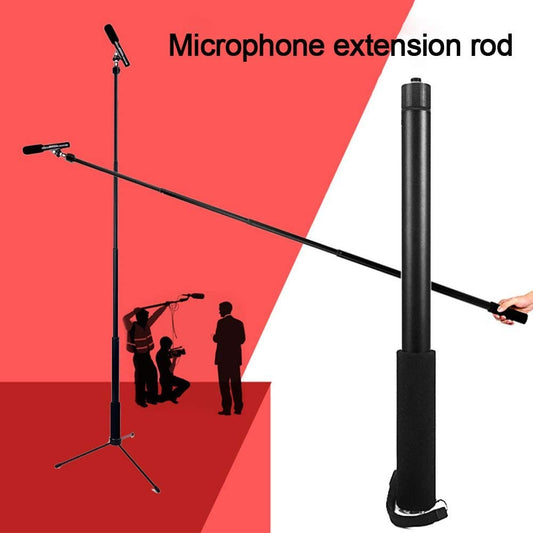 Pertiga extensible  Micrófonos de 33 a 150 cm